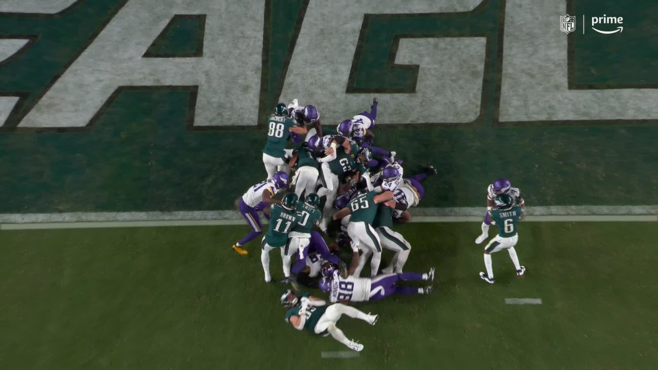 Vikings 28-34 Eagles - NFL live game recap: Philadelphia hang on for second  straight win as D'Andre Swift produces inspired display against Minnesota