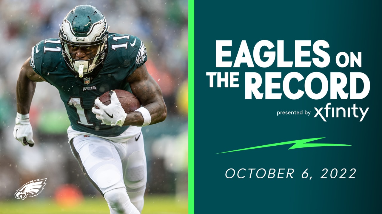 In sight of Eagles receiving record, A.J. Brown focused on task ahead –  Delco Times