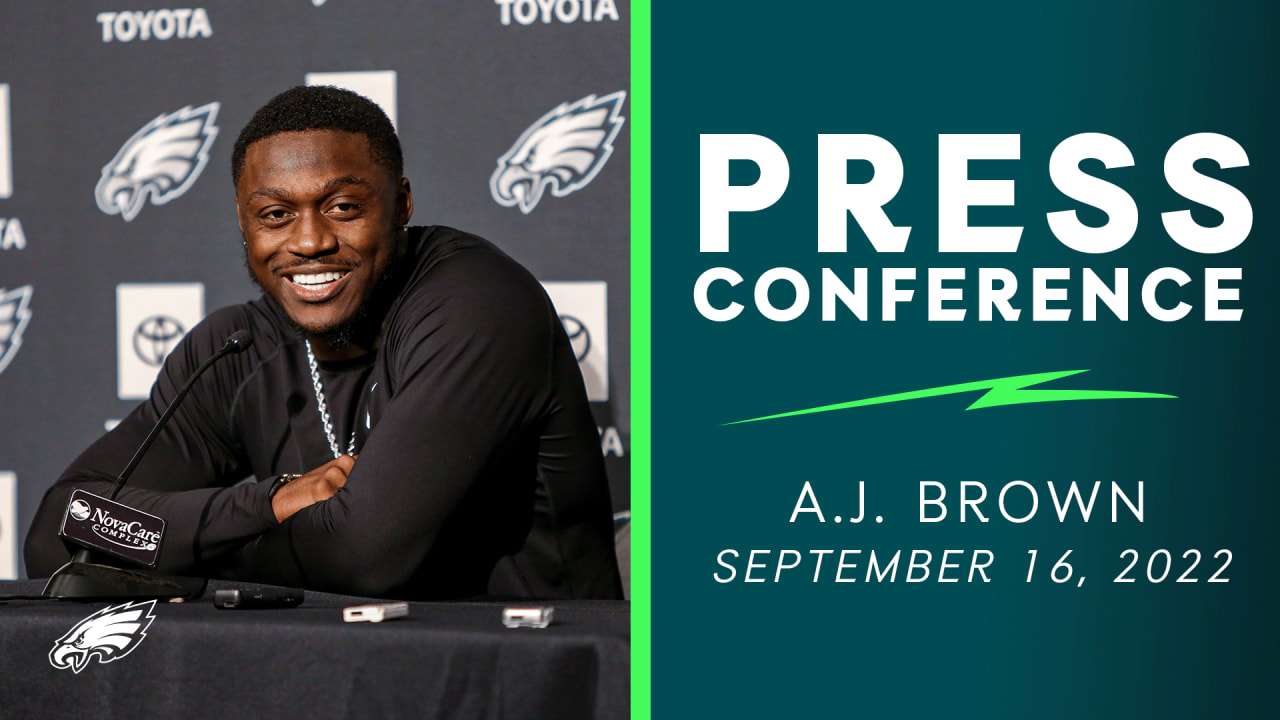 Press Conference A.J. Brown September 16, 2022