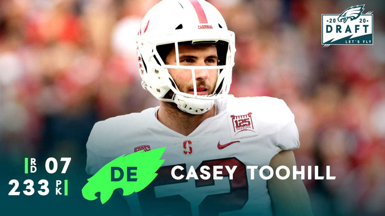 Eagles draft Casey Toohill with the 233rd overall pick