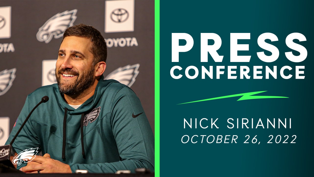 Nick Sirianni was laughed at during introductory press conference