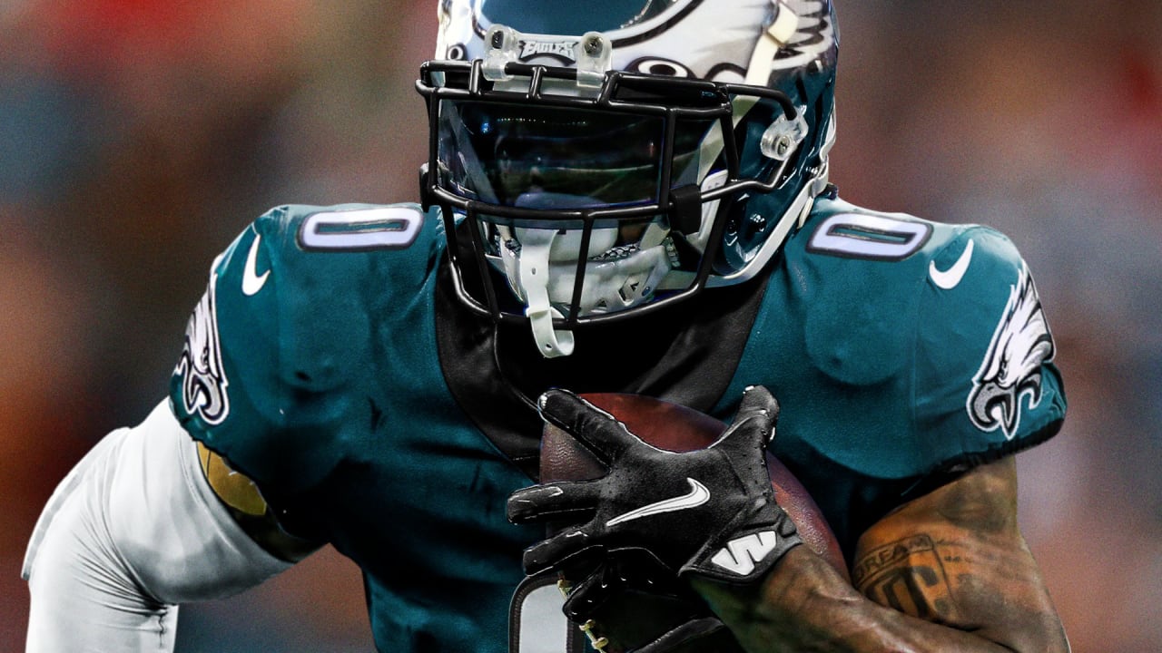 Eagles unveil jersey numbers; D'Andre Swift to wear No. 0