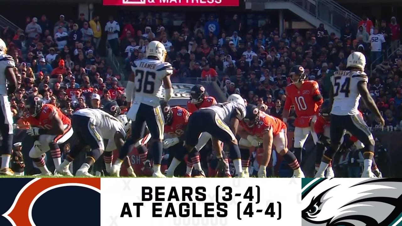 Bears vs. Eagles preview Week 9