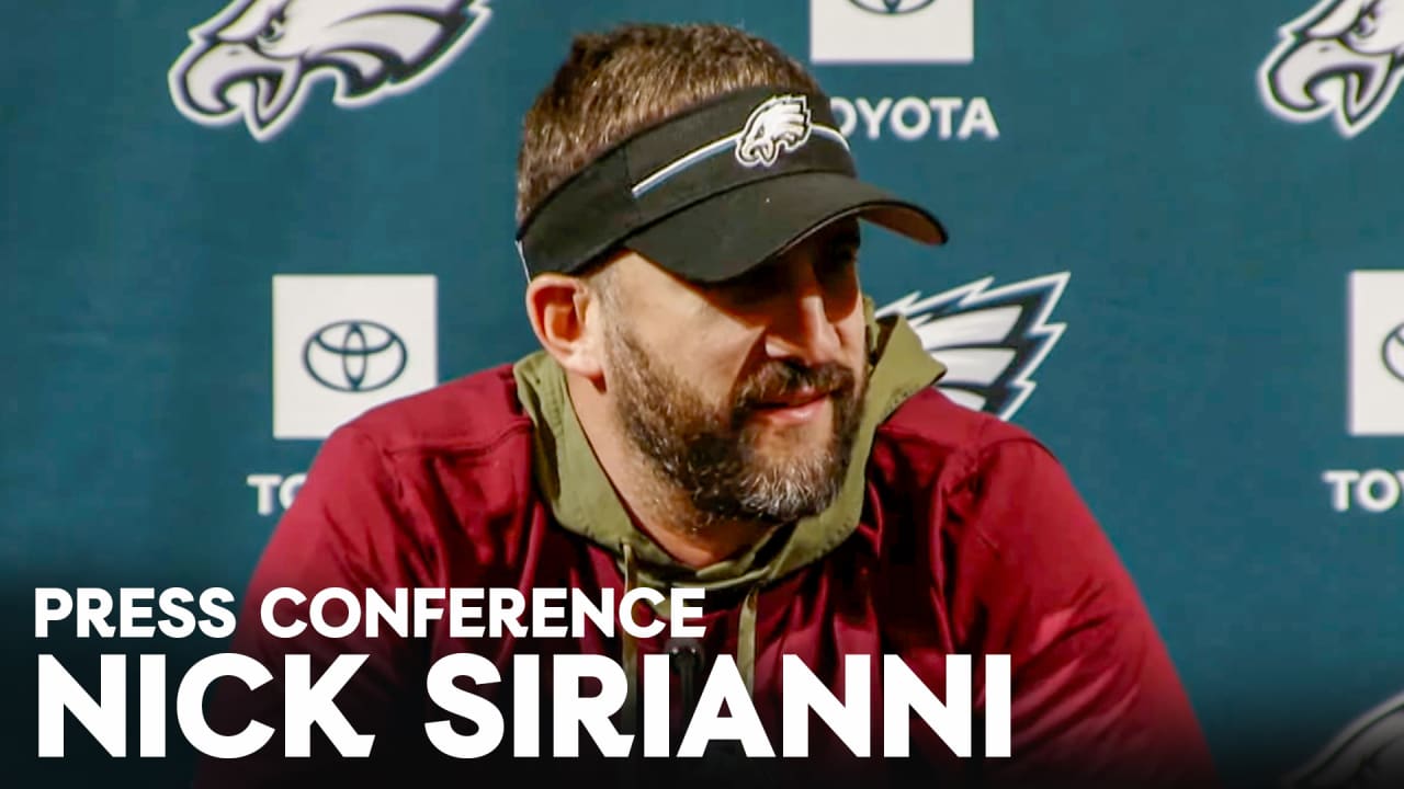 Nick Sirianni and Philadelphia Eagles media availability