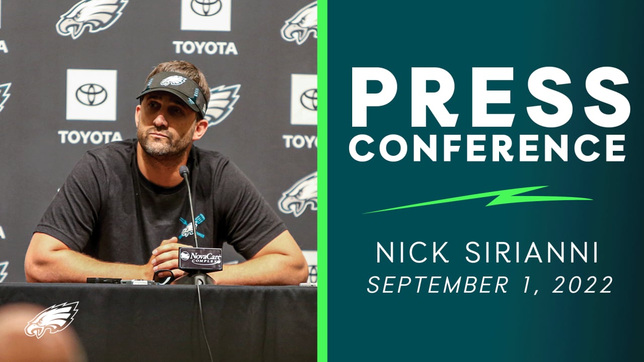 Eagles Head Coach Nick Sirianni press conference, 1/29/21