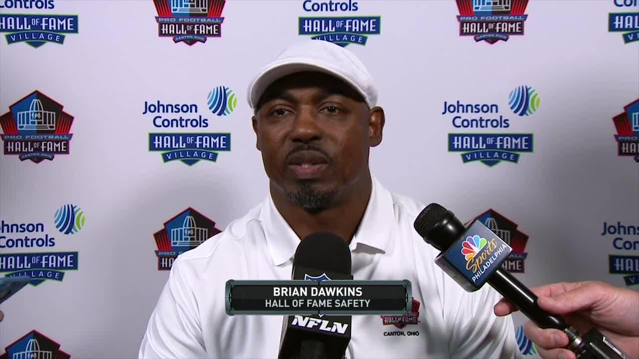 Brian Dawkins Recalls Steamrolling Alge Crumpler