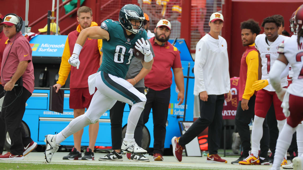 Highlight Grant Calcaterra's first career reception goes for 40yard gain