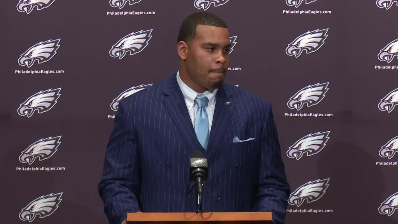 Philadelphia Eagles on X: You just want an opportunity. You've been  working for this moment your whole life. Enjoy the moment. -  @brandongraham55 #EaglesDraft