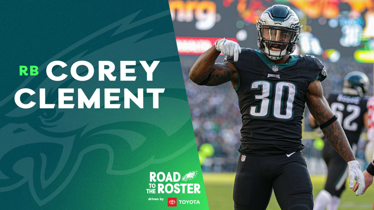 Corey Clement Signed Philadelphia Eagles Salute To Service Jersey