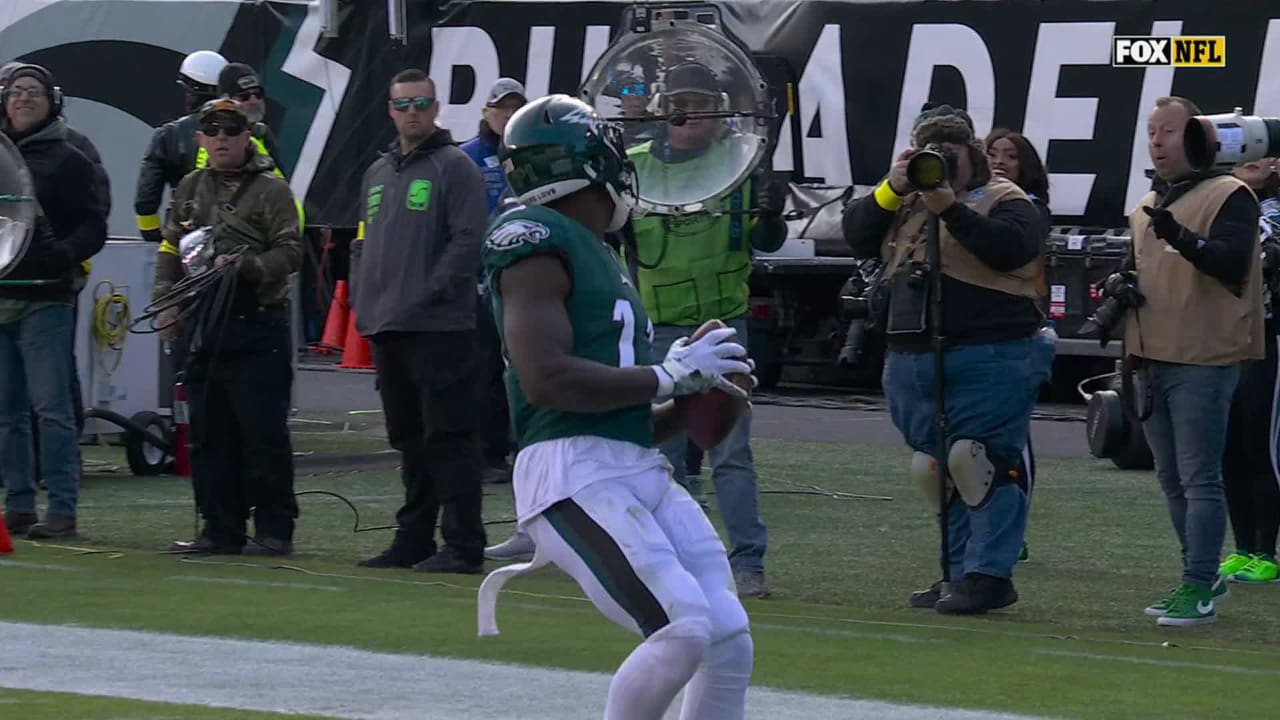 A.J. Brown TD gives Eagles the lead vs. Texans