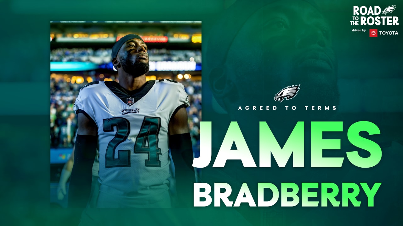 James Bradberry returns to the Eagles on a 3-year deal