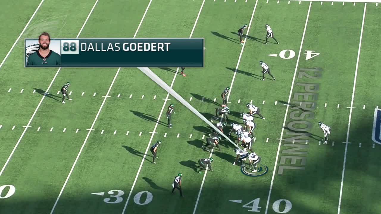 Dallas Goedert GIF - Dallas Goedert Philadelphia eagles - Discover