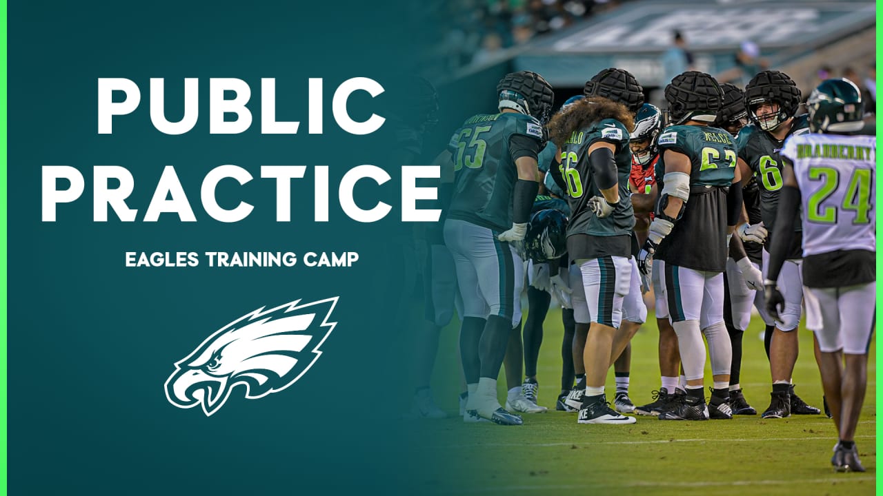 Eagles Training Camp Highlights Public Practice