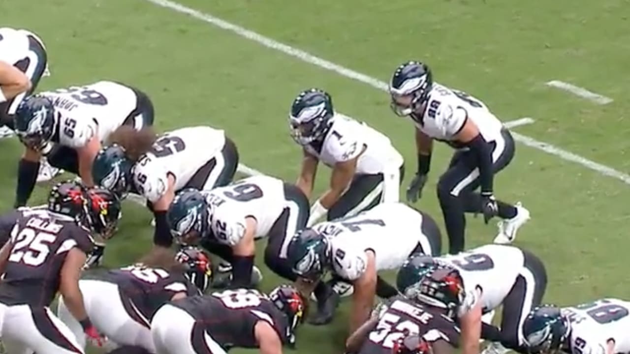 Highlight Jalen Hurts gets his second TD on a goalline QB sneak