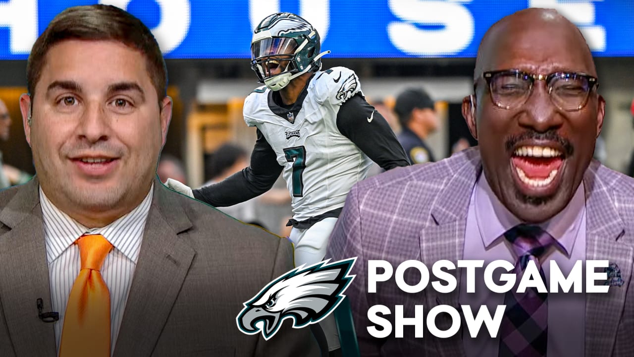 Behind the scenes of 'Eagles Postgame Live,' where nothing is