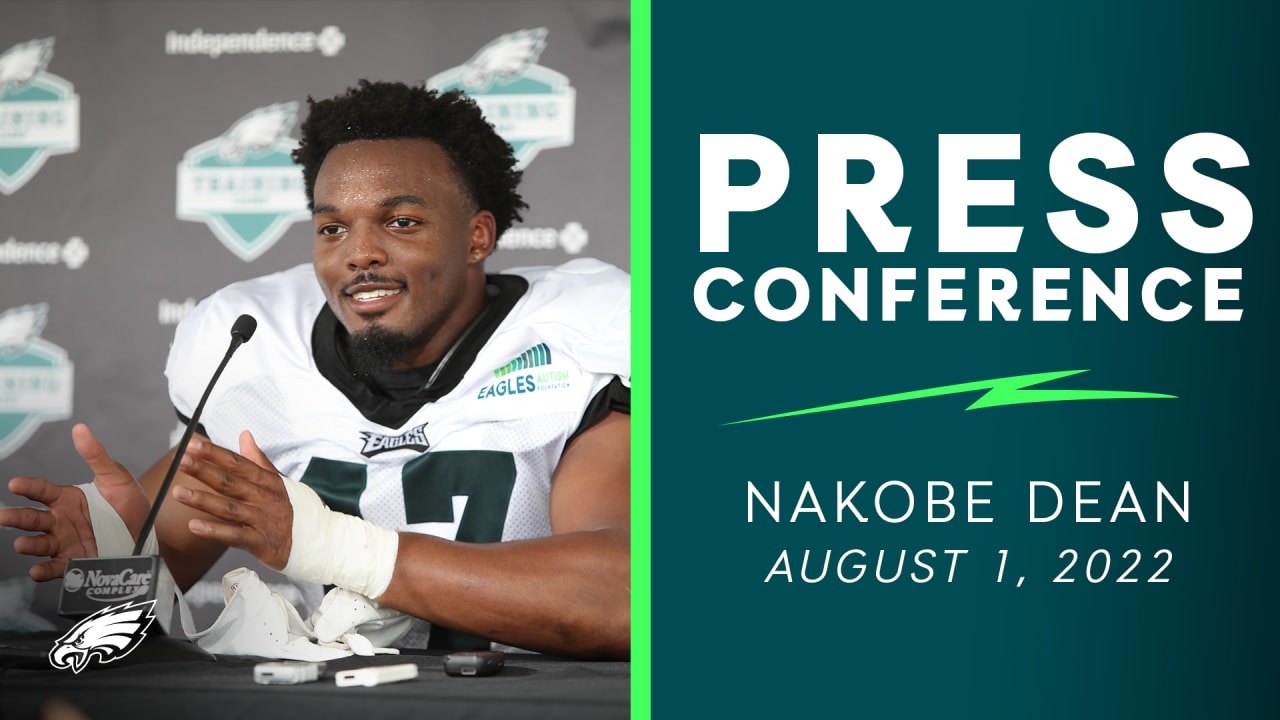 Eagles' Nakobe Dean stars coming off the bench, as Nick Sirianni