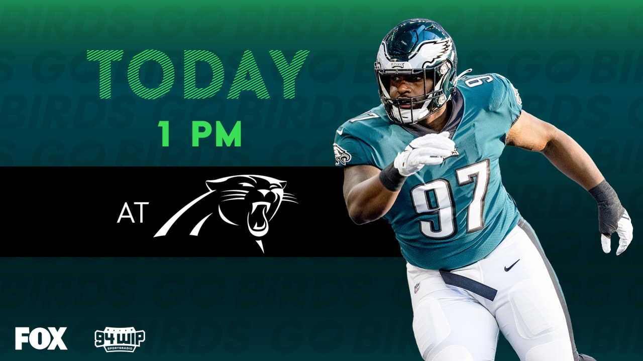 How to watch, listen, and stream Eagles vs. Panthers on October 10