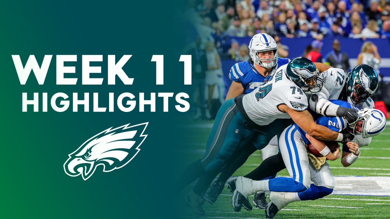 Eagles beat Colts: Instant reaction Week 11 live podcast on close