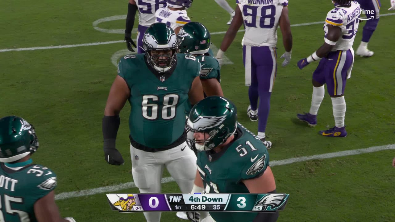 Minnesota Vikings 28 vs 34 Philadelphia Eagles summary, stats and highlights