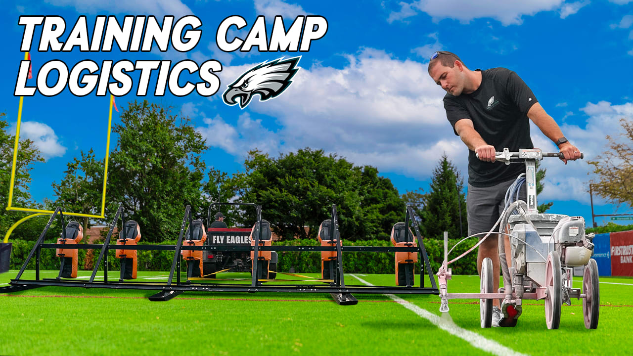 What it takes to run an NFL Training Camp | Eagles Vlog