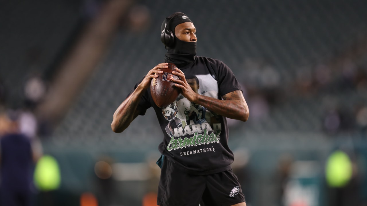 Highlight WR DeVonta Smith Eagles' rookie receiving yards leader