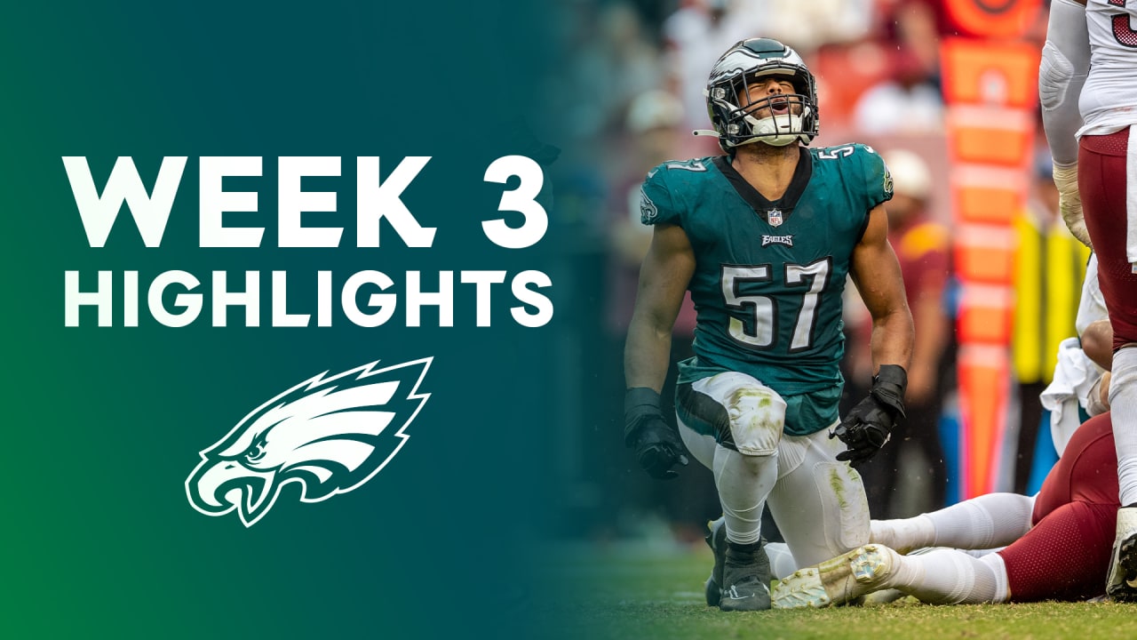 Philadelphia Eagles Undefeated at 3-0, Face Washington Commanders