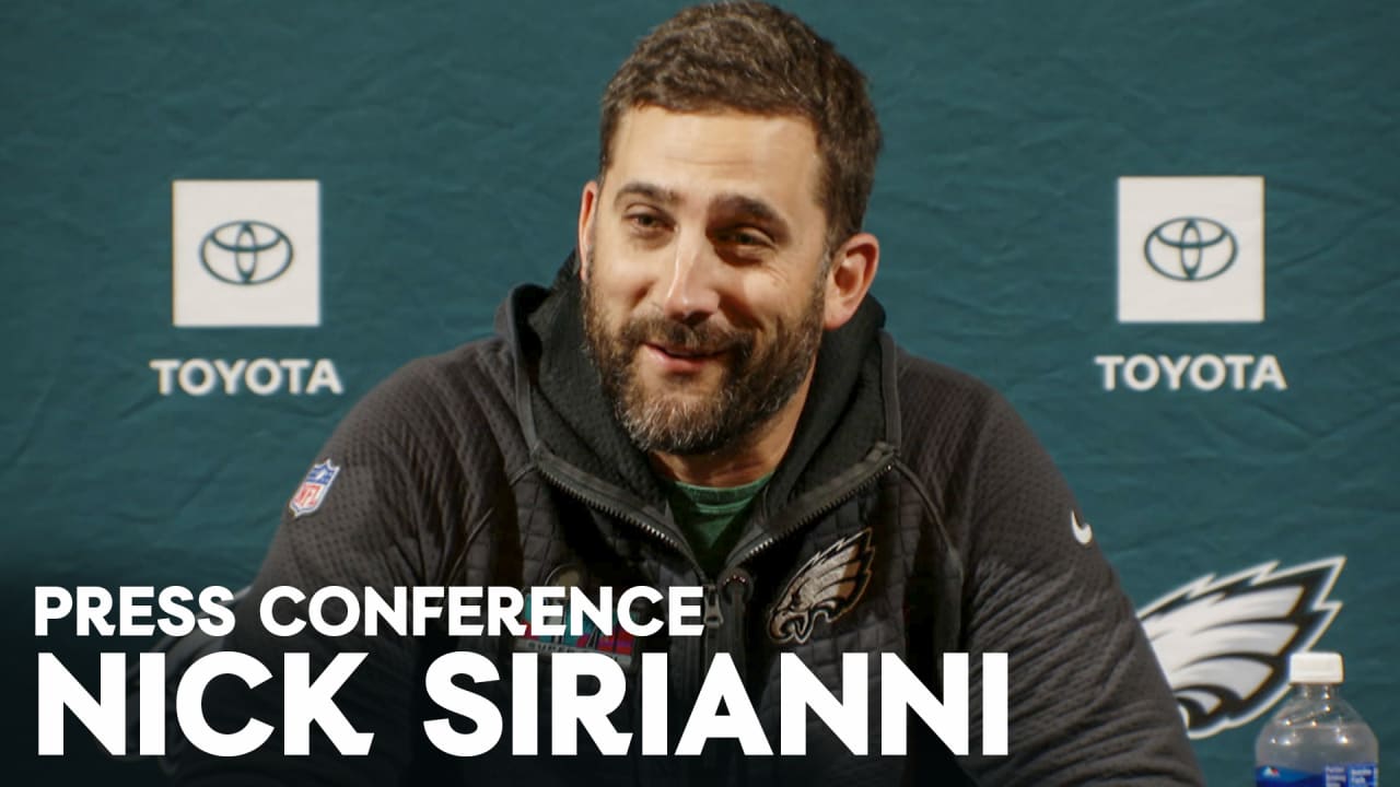 Nick Sirianni press conference live coverage: VIDEO - Bleeding