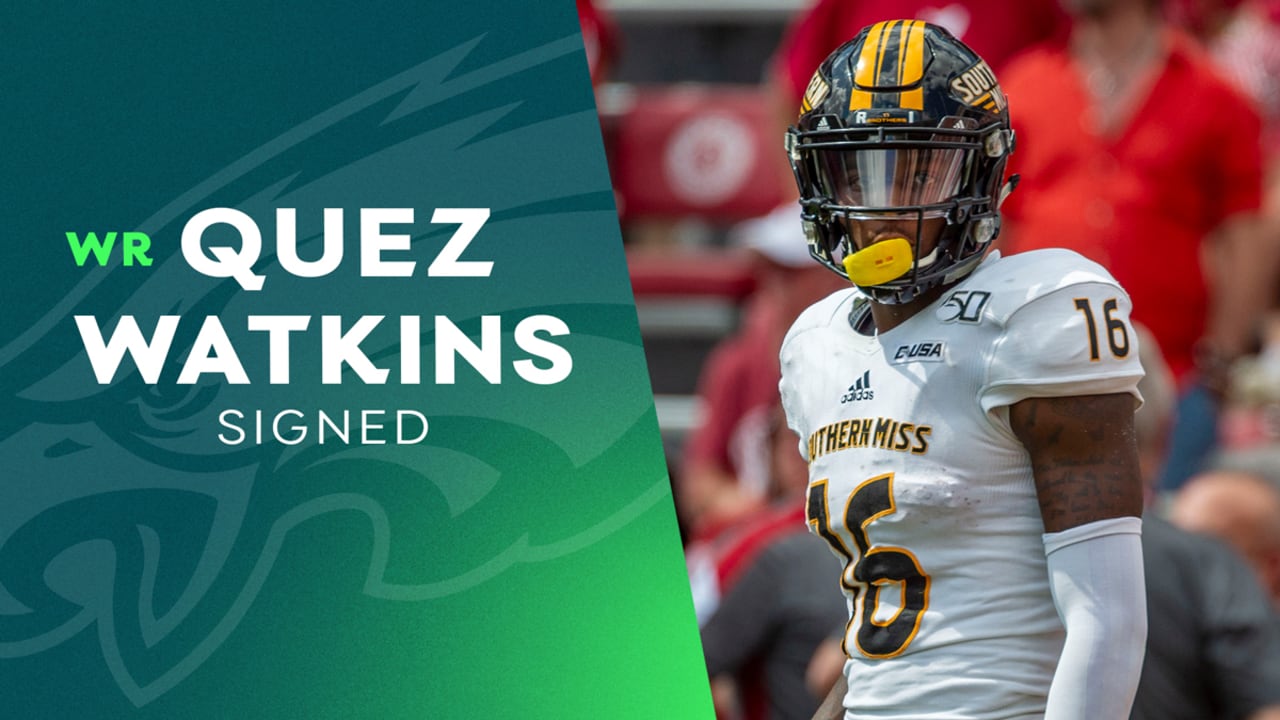 Eagles sign WR Quez Watkins to a fouryear rookie contract