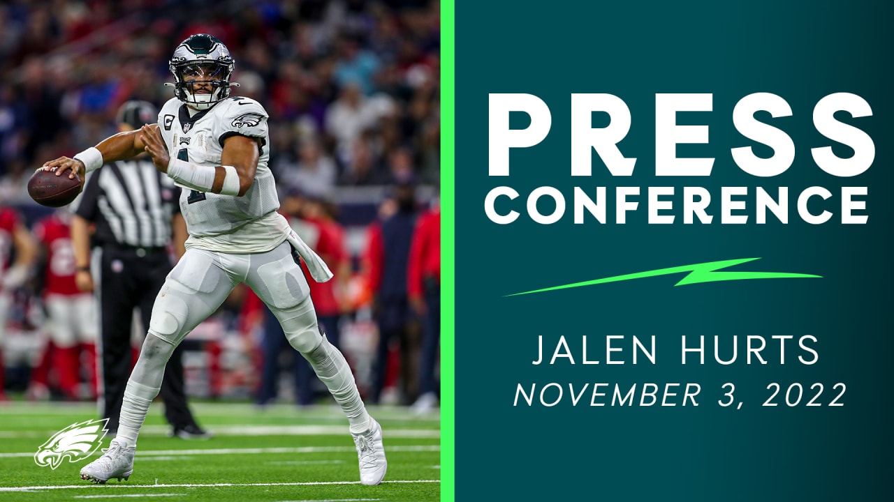 Philadelphia Eagles 29-17 Houston Texans: Jalen Hurts throws two TDs as  Eagles improve to 8-0 for first time in franchise history, NFL News