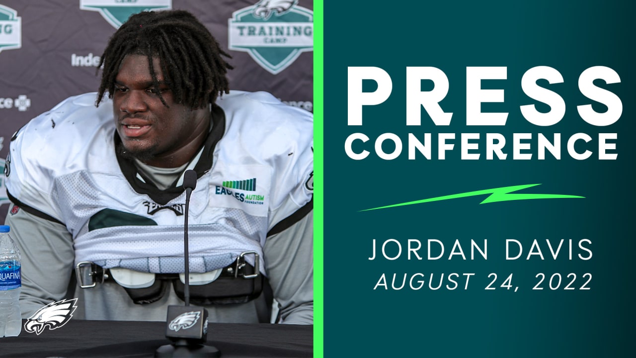 Press Conference Jordan Davis August 24, 2022