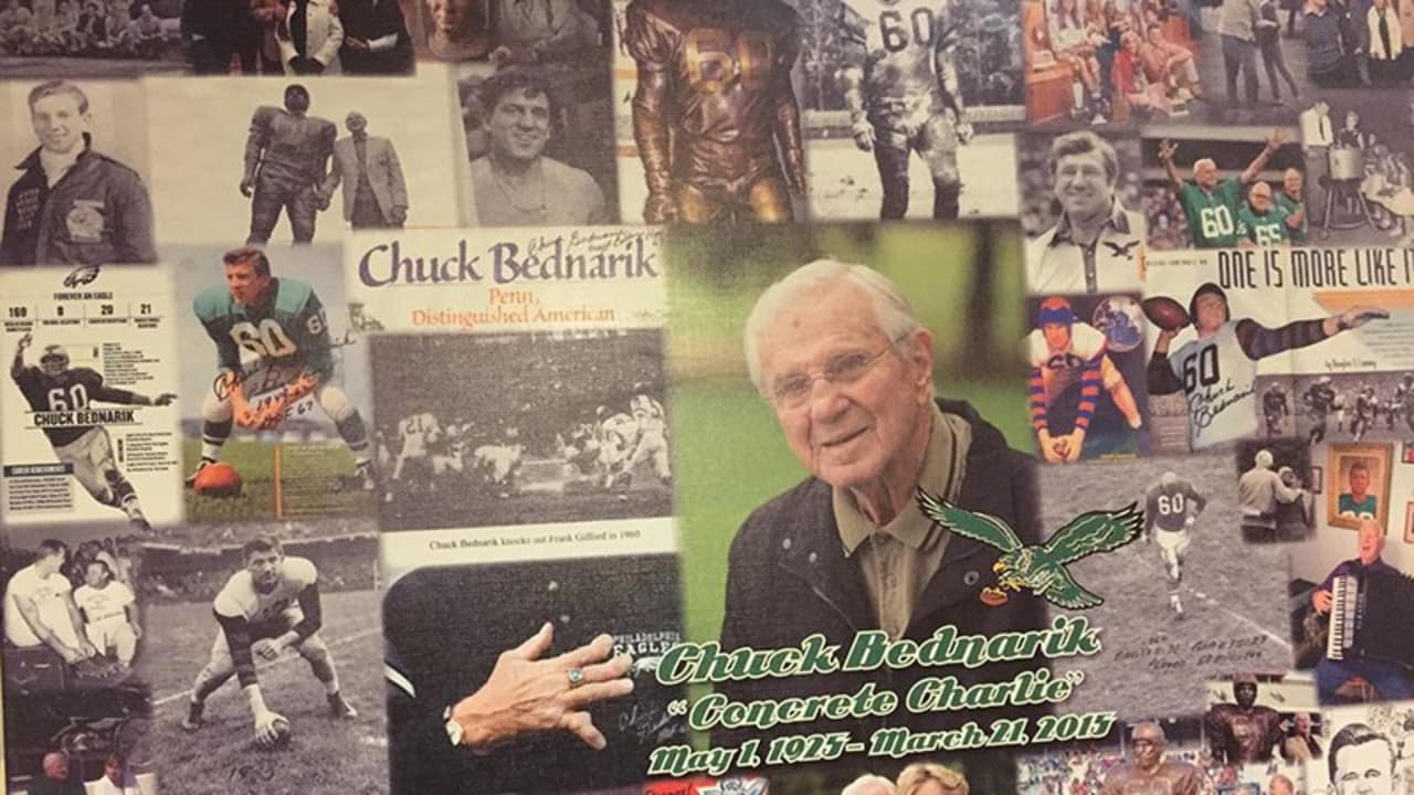 Penn football legend Chuck Bednarik dies at 89