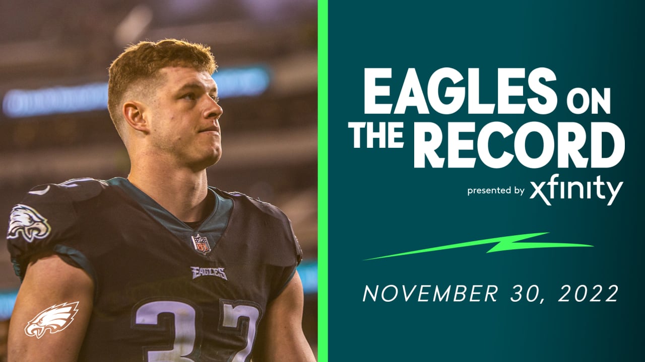 On the Record Reed Blankenship, A.J. Brown, Fletcher Cox, and more November 30, 2022