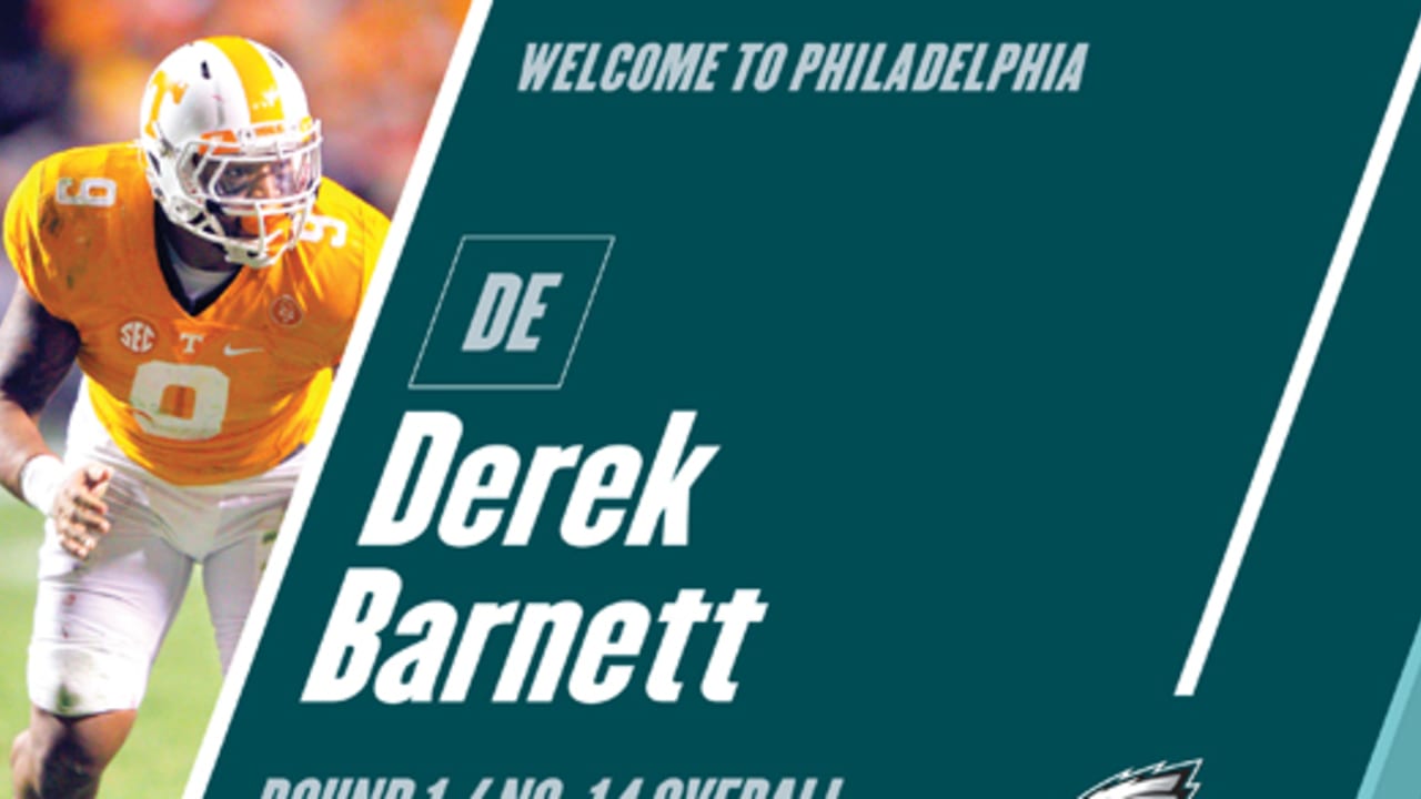 Eagles Select DE Derek Barnett