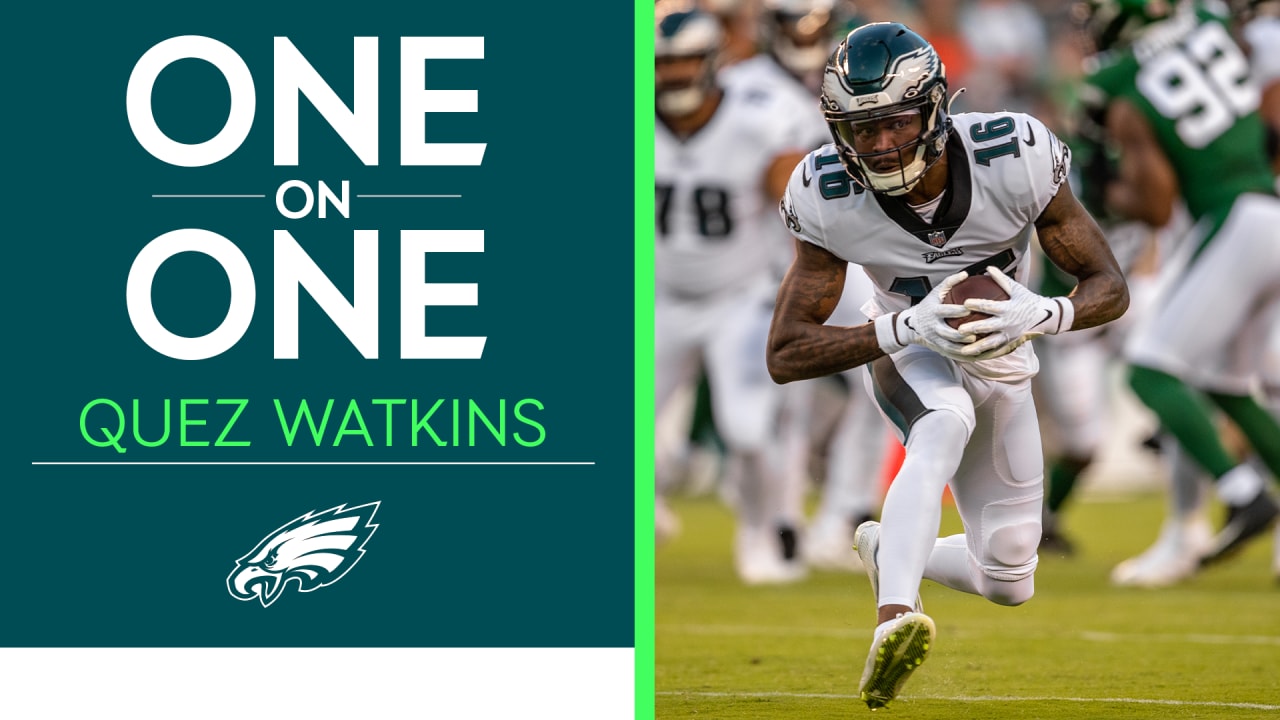 Eagles sign WR Quez Watkins to a four-year rookie contract