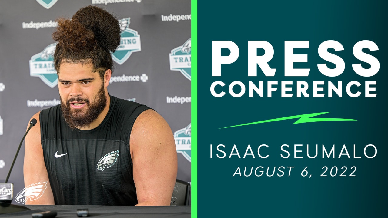 Press Conference: Isaac Seumalo