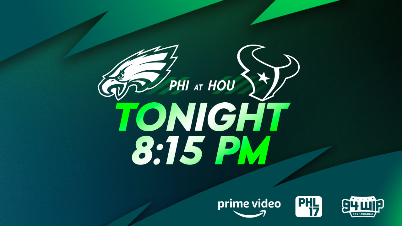 Eagles-Texans: Game time, channel, how to watch and stream 'Thursday Night  Football' on  Prime Video