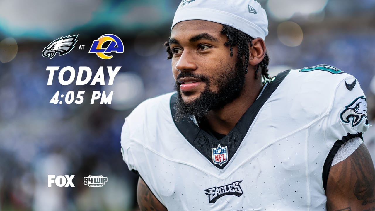 Philadelphia Eagles vs Los Angeles Rams: times, how to watch on TV