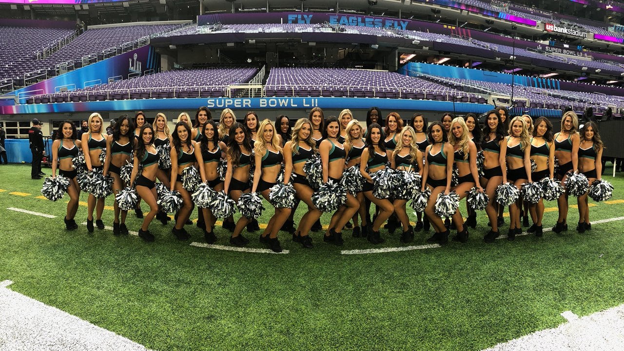 Team Spotlight: Super Bowl Bound Philadelphia Eagles Cheerleaders