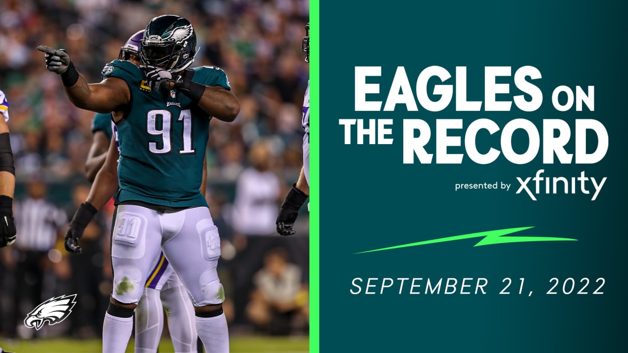 On the Record Fletcher Cox, Brandon Graham, and more September 21, 2022