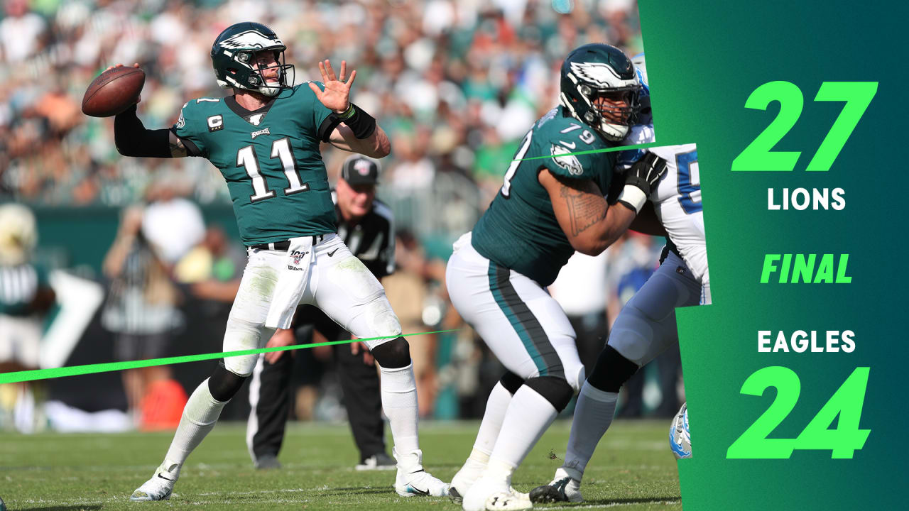 Game Recap: Eagles escape Washington with a 37-27 victory!