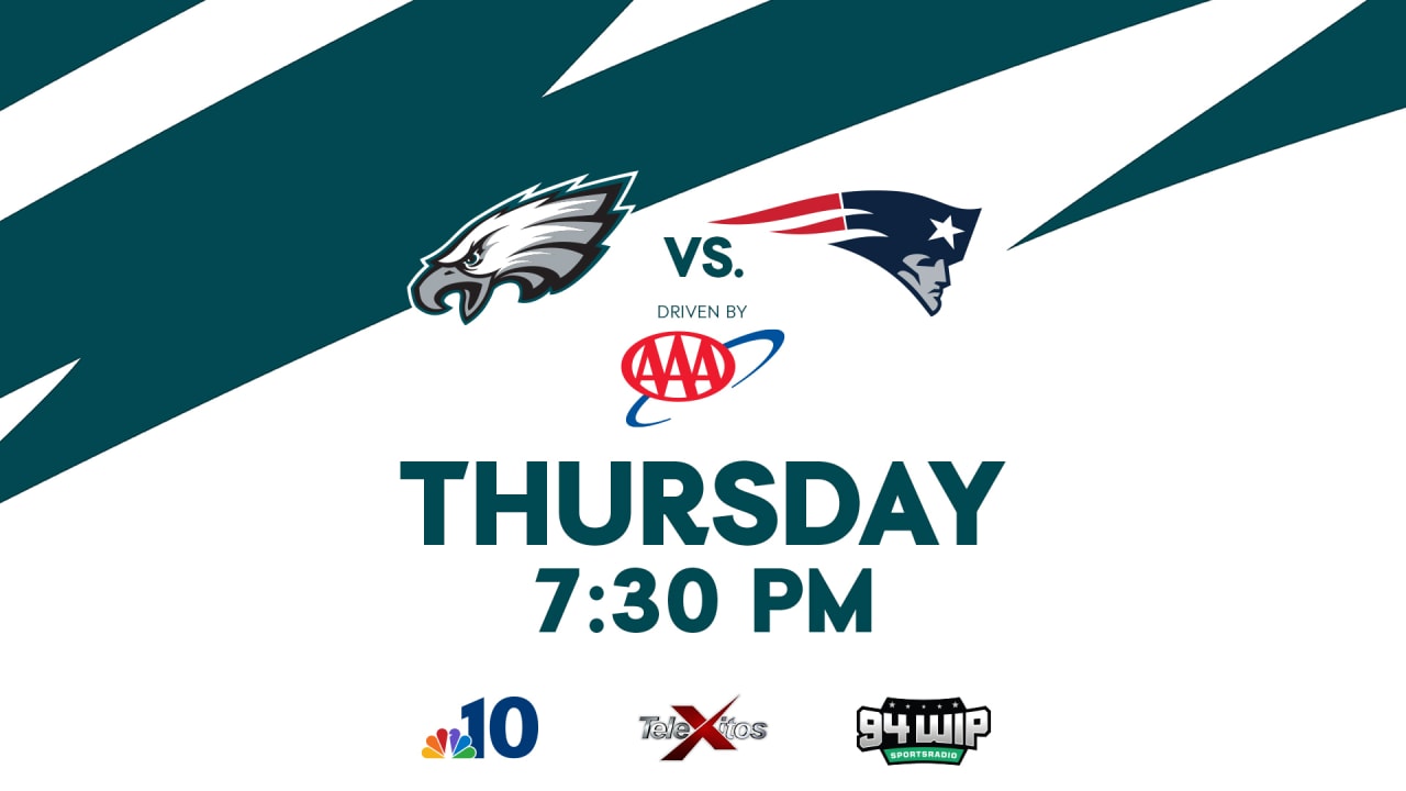 Eagles vs. Patriots Live Streaming Scoreboard, Free Play-By-Play,  Highlights, Boxscore