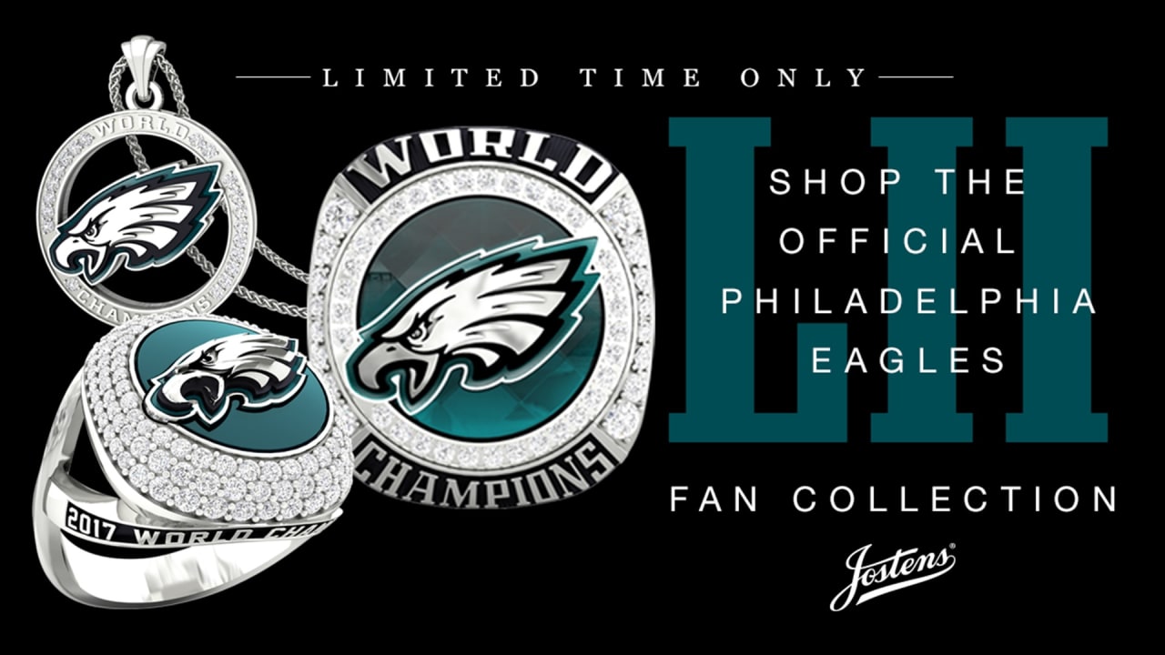 Eagles World Championship Jewelry Collection Available Now