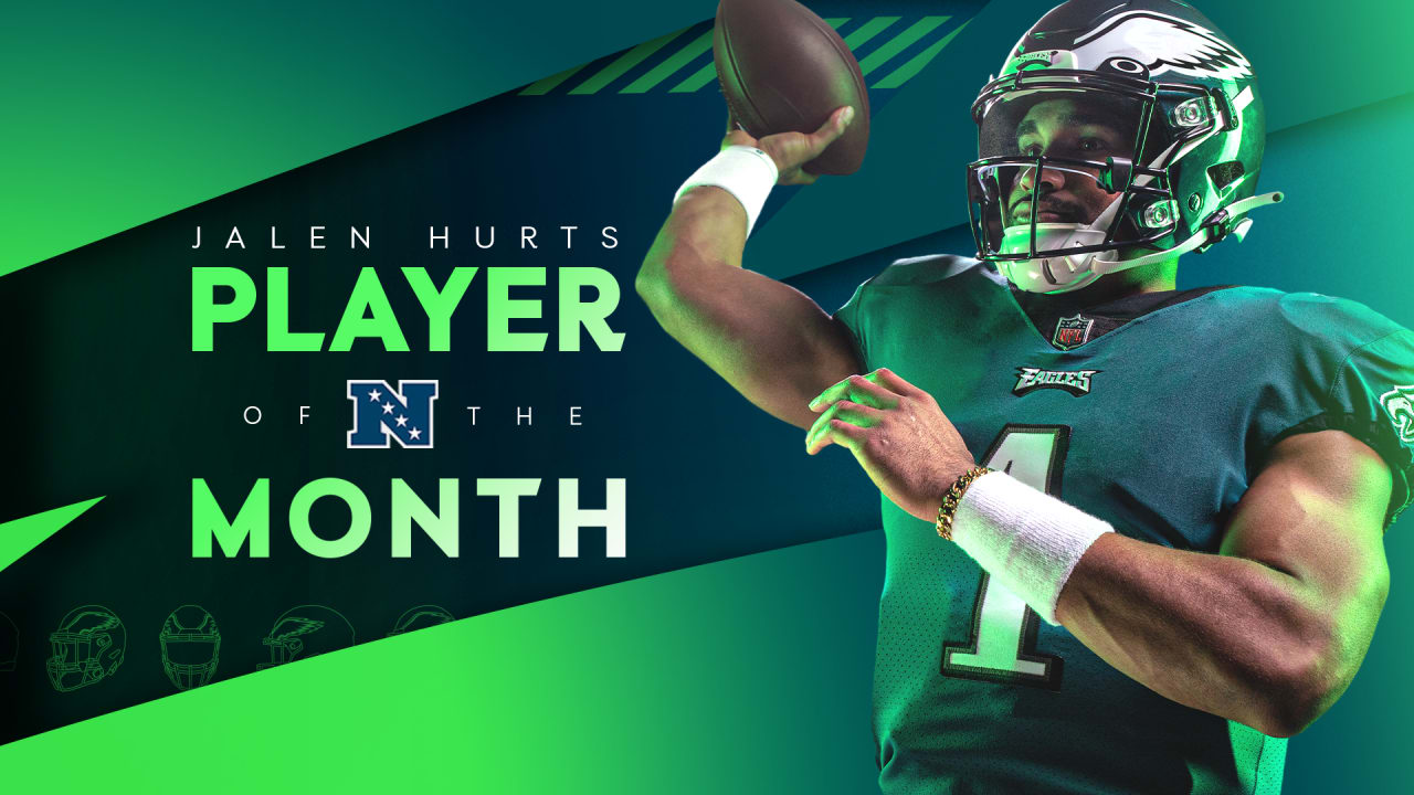 Jalen Hurts named NFC Offensive Player of the Month