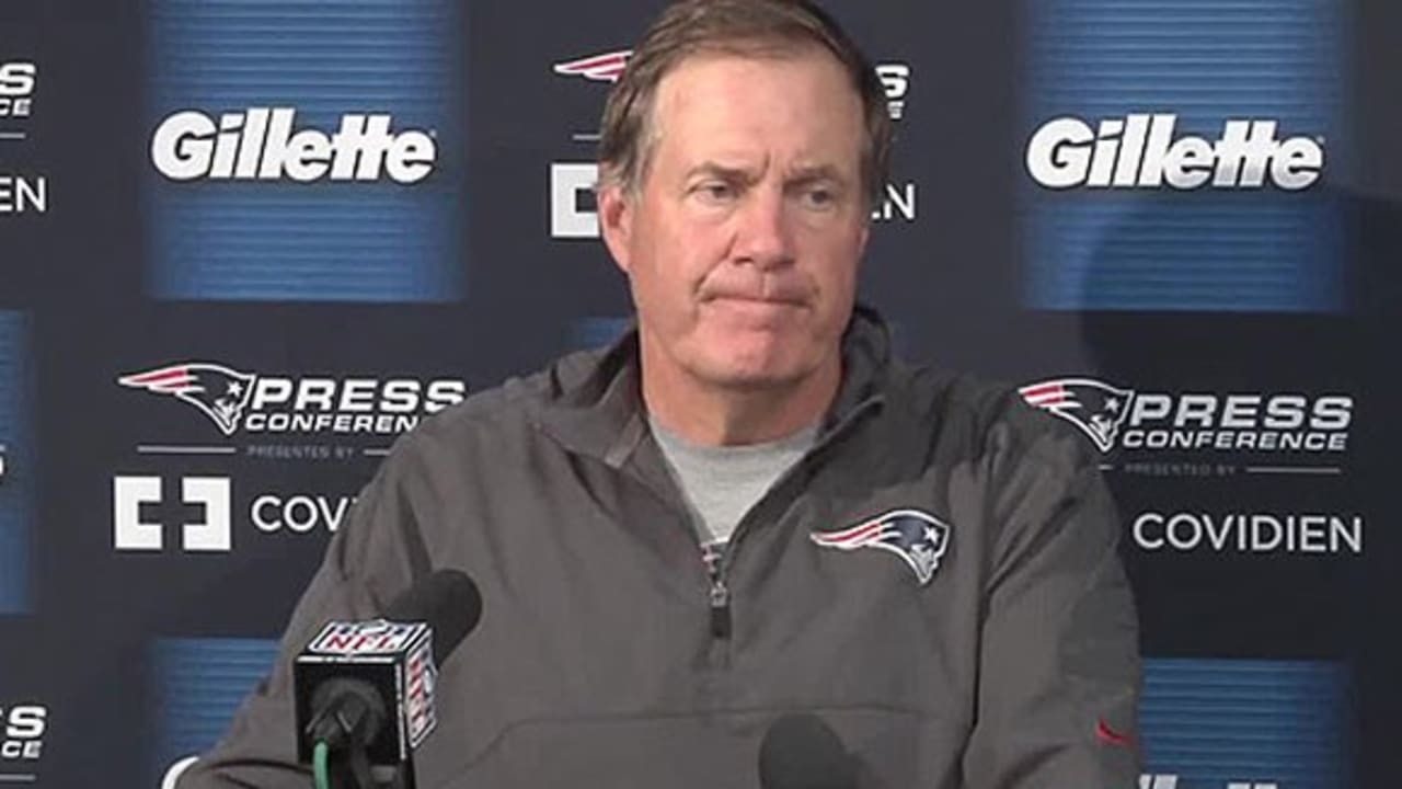 Conference Call: Bill Belichick