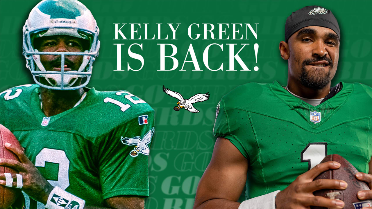 Philadelphia Eagles will bring back Kelly green jerseys, helmets