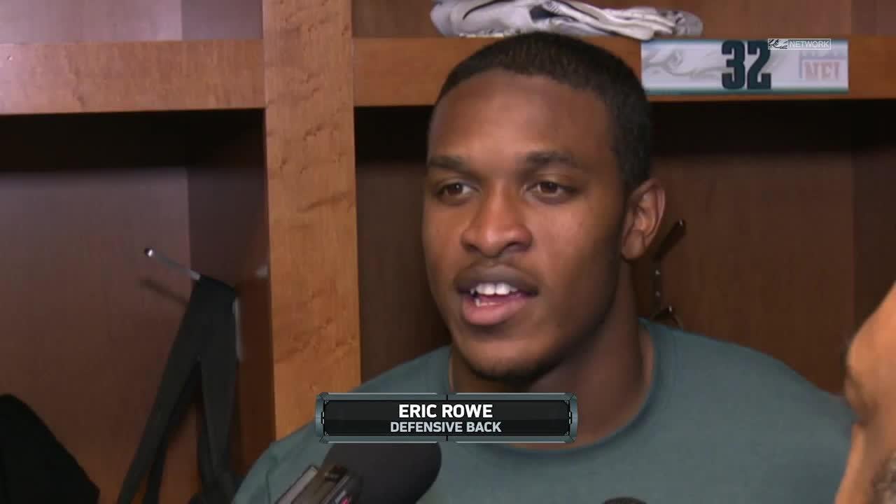 Eric Rowe post-practice press conference