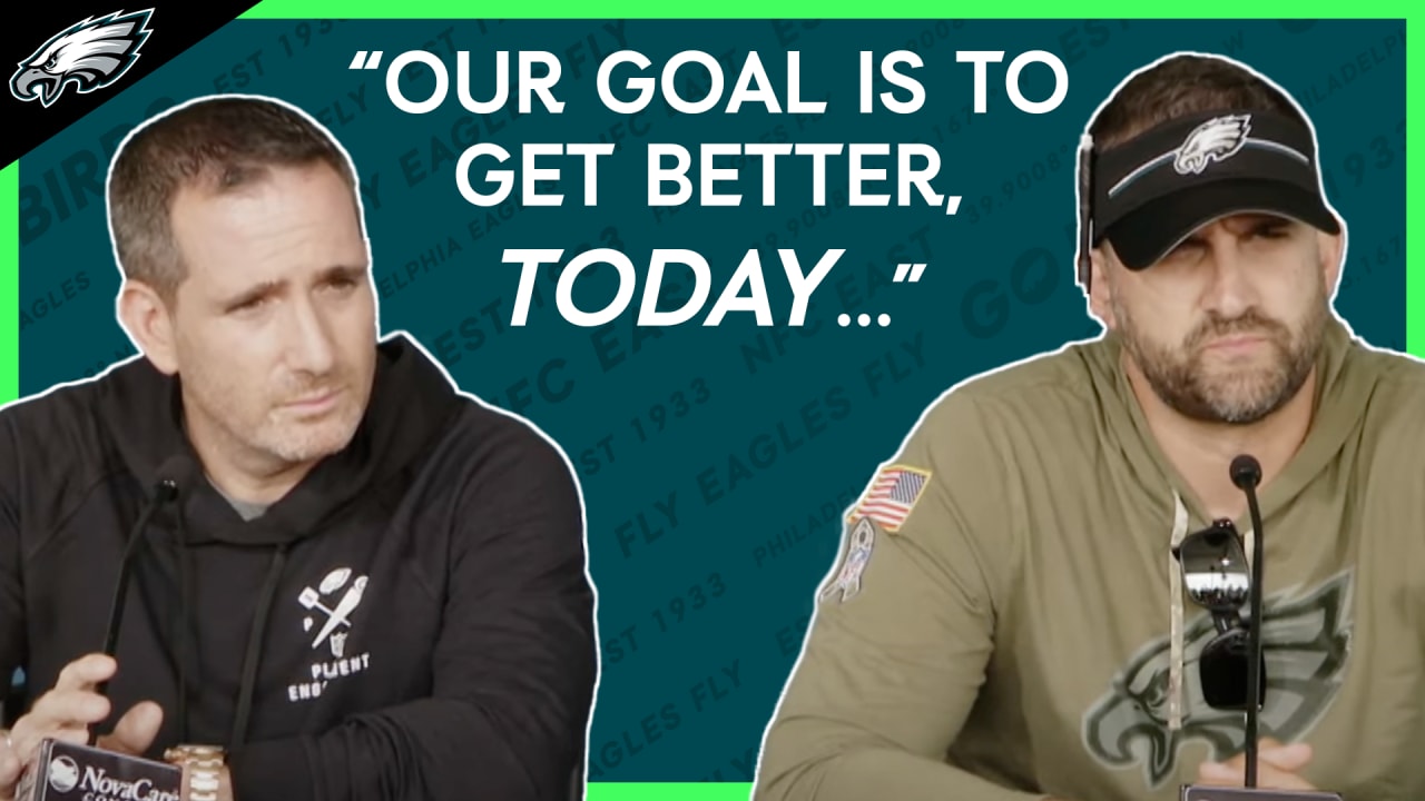 Howie Roseman & Nick Sirianni press conference