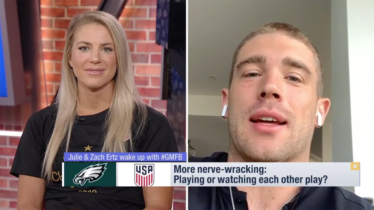 zach ertz julie ertz