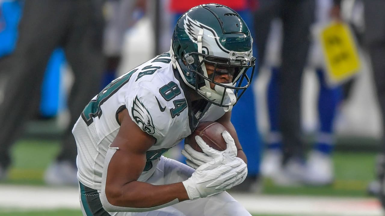 Philadelphia Eagles' Greg Ward (84) scores a touchdown during the