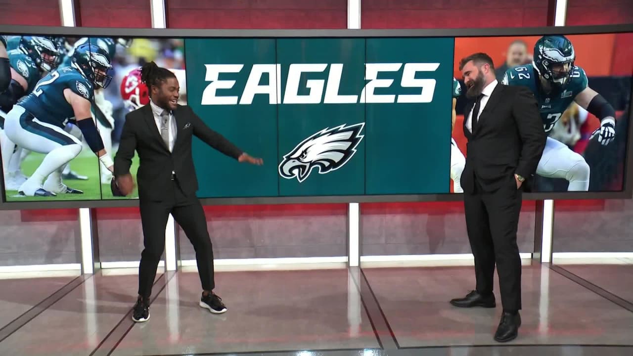 Jason Kelce breaks down some of his top plays on NFL Total Access